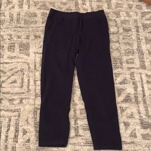 J-crew baby blue cropped leggings